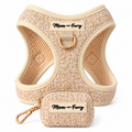 The Beige Tweed — Premium Dog Harness